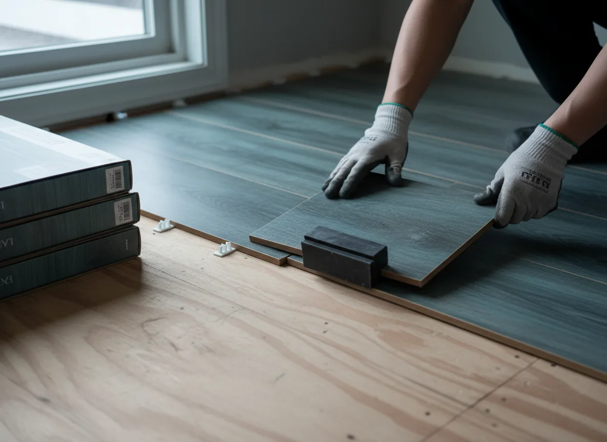 Luxury Vinyl Plank Installation company in Penn, ND